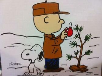Charlie Brown Christmas Tree Wallpaper