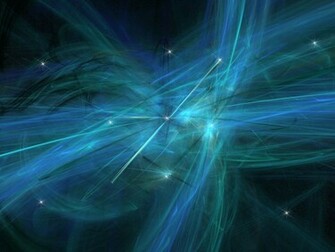 Fractal Wallpaper Blue Explosion