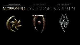 Home Skyrim Wallpaper Elder Scrolls Logos