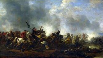 Wallpaper Horse War Soldier Philips Wouwermans Cavalry