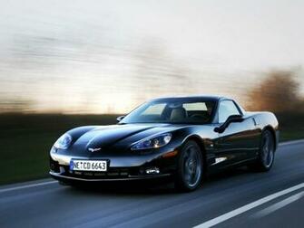Corvette C6 Black Moving Wallpaper Chevrolet