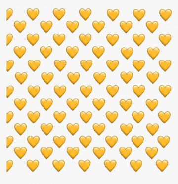 Emoji Wallpaper Asthetic Heart Yellow Bridget Riley