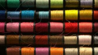 Colorful Yarn Wallpaper