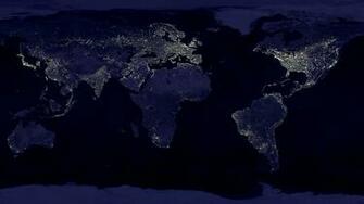 Earth At Night Wallpaper