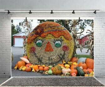 Amazon Leyiyi Autumn Farm Theme Backdrop Happy