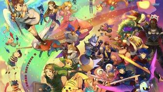 Fonds D Cran Super Smash Bros Tous Les Wallpaper
