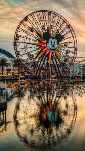 California Adventure iPhone 5s Wallpaper