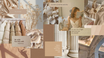 Beige Desktop Wallpaper