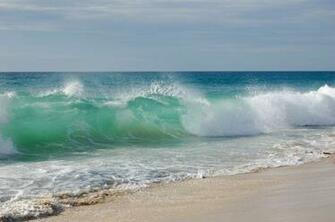Beach Landscapes Waves Wallpaper