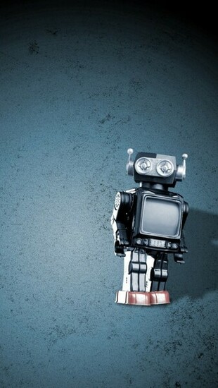 Cute Robot Wallpaper