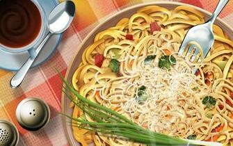 Psd Food Illustrations Noodles Illustration