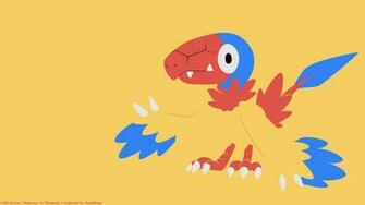 Archen Minimal Pokemon Generation V HD Wallpaper