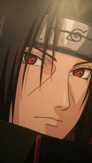 Wallpaper Background In Itachi Uchiha Art Mangekyou