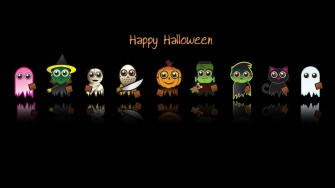Cartoon Halloween Wallpaper