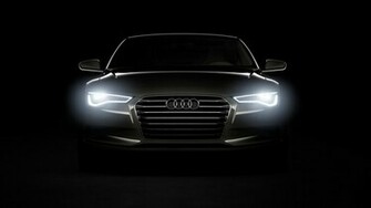 HD Wallpaper 1080p Desktop Audi A7 Headlights