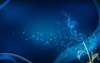 Dark Blue Flower Wallpaper Floral