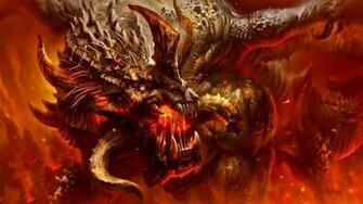 Nicol Bolas Wallpaper Maroon HD Desktop Background