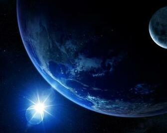 Space Planets Moon Earth Wallpaper Art HD
