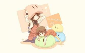 Anime Girls Dango Ushio Okazaki Ibuki Fuko