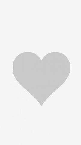 Heart Wallpaper iPhone Grey