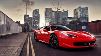 Ferrari Italia Wallpaper HD Red Vehicle Pictures