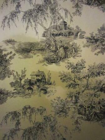 Ivy Gold Toile De Jouy