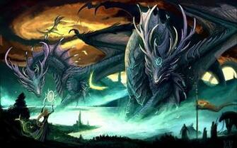 Fantasy Art Creatures Wallpaper