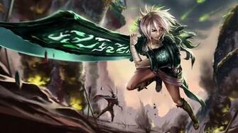 Running Riven League Of Legends Wallpaper