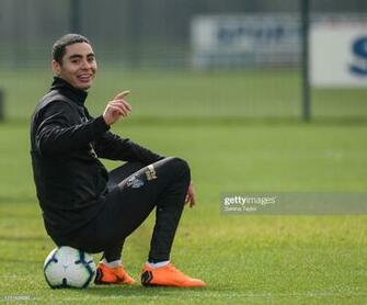 Miguel Almiron During The Newcastle United Training Session At