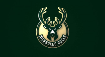 The Milwaukee Bucks Logo Representing An Iconic Sports Team Wallpaper