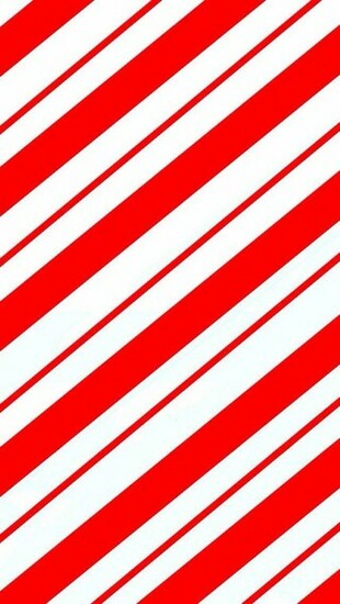 Bright Candy Cane iPhone Wallpaper Background