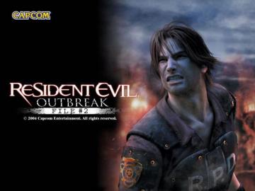 Policial Resident Evil Outbreak File Papel De