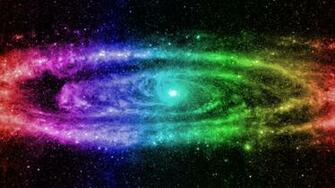 Outer Space Multicolor Wallpaper