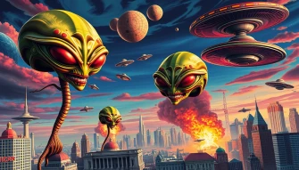 Mars Attacks Wallpaper