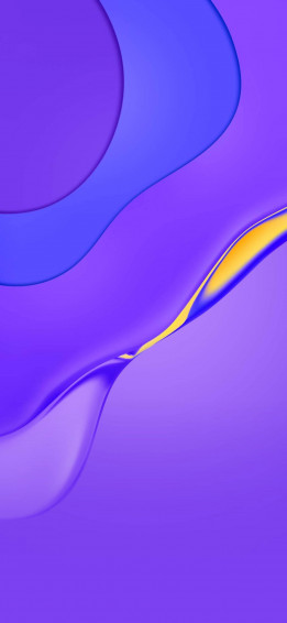 iPhone Pro Neon Purple Wallpaper