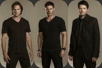 Jensen Ackles Jared Padalecki Misha Collins Wallpaper