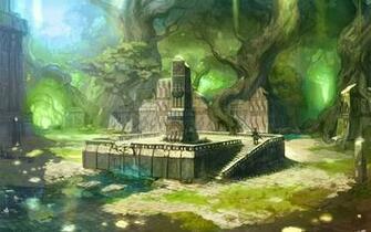 Ruins Fantasy Wallpaper