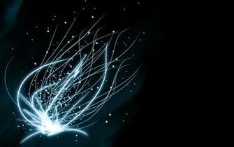Light Abstract Blue Black HD Wallpaper Background