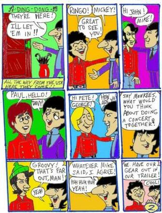 The Beatles Meet Monkees By Darcat1530