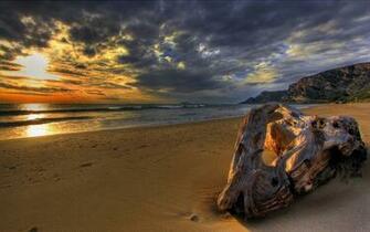 Wallpaper Sunrise Winter Image Sea Nature Desktop