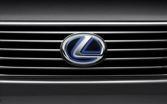 Lexus Logo On Car HD Wallpaper