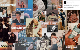 Harry Styles Collage Wallpaper