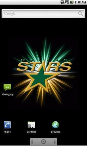 Bigger Dallas Stars Live Wallpaper For Android Screenshot