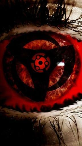 Yellow Sharingan HD Wallpaper For Your Desktop Background Or