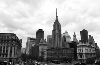 Black And White City Wallpaper