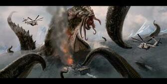 The Kraken Wakes Computer Wallpaper Desktop Background