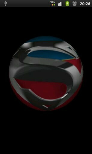 Superman 3d Logo Wallpaper Cell Phone App