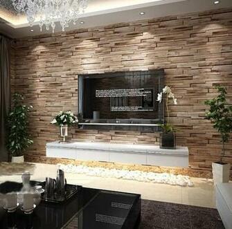 Stone Brick Wallpaper 3d Wall Paper Luxury Classic Vintage