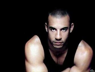 Wallpaper Black Face Actor Vin Diesel