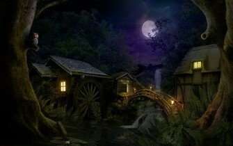 Forest Computer Wallpaper Desktop Background Id